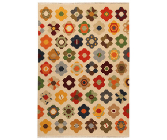 Preproga Kilim Star Beige 60x90 cm