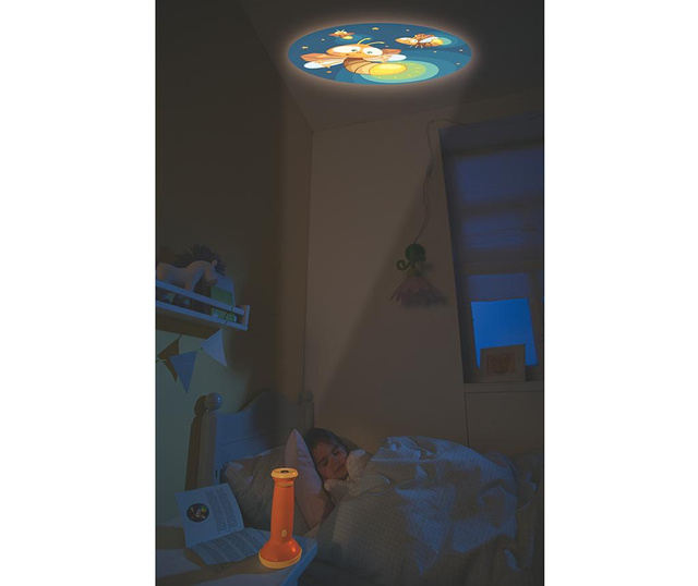 Нощна лампа с проектор Little Firefly