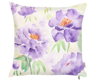 Калъфка за възглавница Purple Flowers 43x43 см