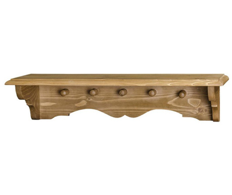 Cuier Szel Mob, Waterloo, 16x70x25 cm, lemn de brad
