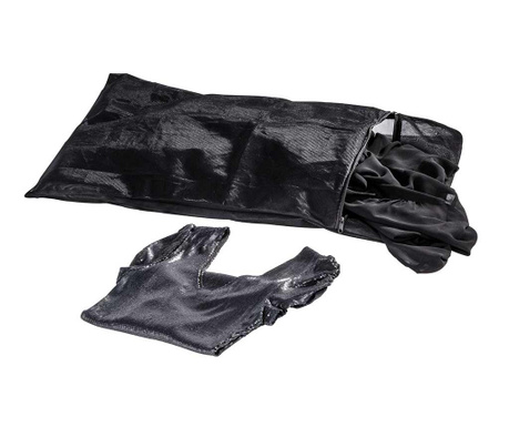 Zaščitna vrečka za perilo Simply Black 50x70 cm
