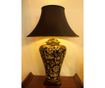 Lampa Floral Black