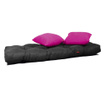 Sofa extensibila Sera Tekstil, Relax Smoked Pink, gri fumuriu/roz