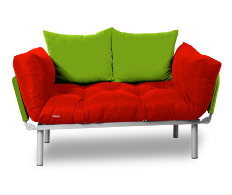 Kauč na razvlačenje Relax Red Green