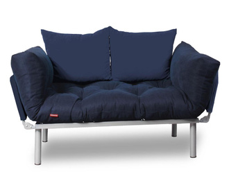 Sofa extensibila Sera Tekstil, Relax Navy Full, bleumarin