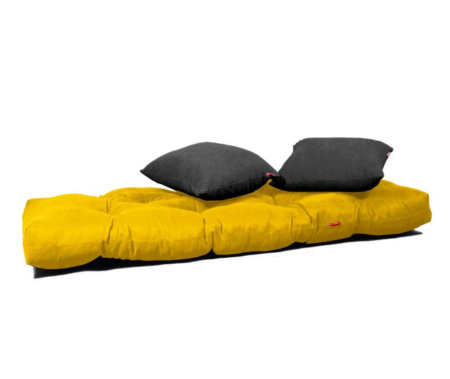 Разтегателен диван Relax Yellow Smoked