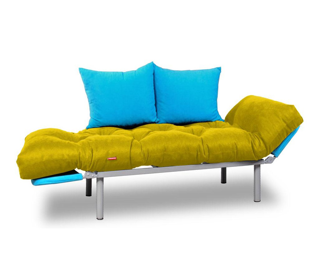 Разтегателен диван Relax Yellow Turquoise