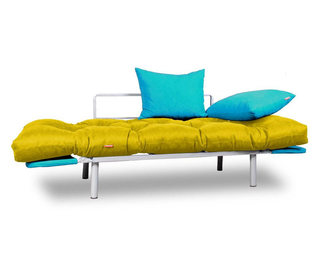 Разтегателен диван Relax Yellow Turquoise