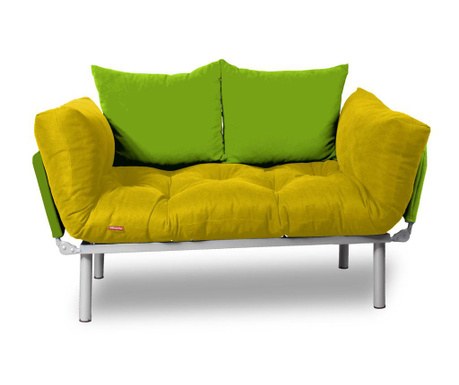Разтегателен диван Relax Yellow Green