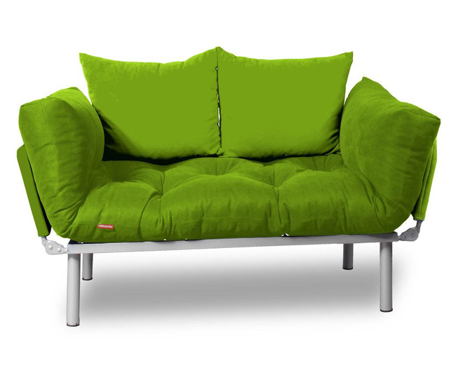 Canapea extensibila Sera Tekstil, Relax Green Full, verde