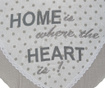Perna decorativa Mauro Ferretti, Love Home, bumbac, 40x40 cm