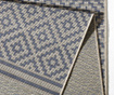 Meadow Raute Blue Cream Kültéri szőnyeg 80x150 cm