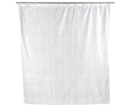 Zavesa za prho Deluxe White 180x200 cm