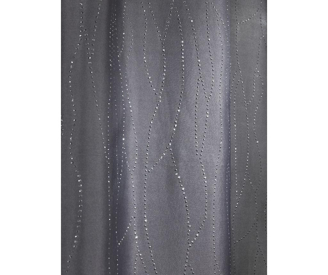 Завеса за душ Deluxe Grey 180x200 см