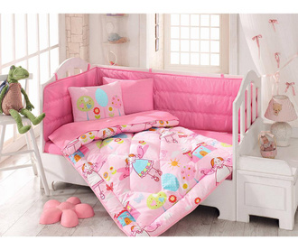 Детско спално бельо, завивка и аксесоари за детско легло Ranforce Masal Pink