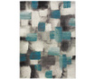 Squares Blue Szőnyeg 160x230 cm