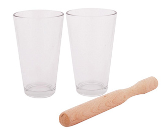 Set 2 čaše i tučak Mojito