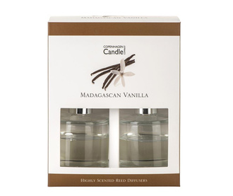 Set 2 difuzera s eteričnim uljima i štapići Madagascar Vanilla 40 ml