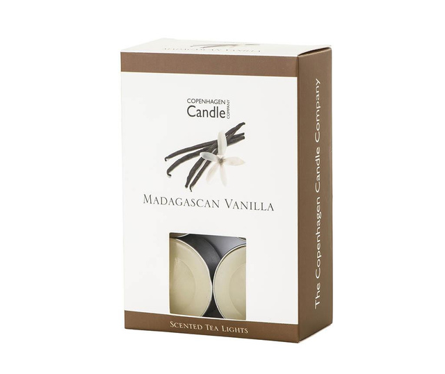 Set 12 dišečih sveč Madagascar Vanilla