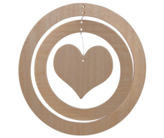 DIY Circle Heart Festhető dekoráció