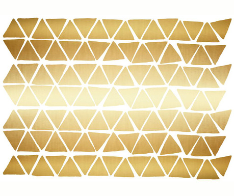 Sticker Surdic, Triangles, vinilin, 42x0x30 cm