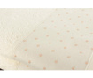 Sada 2 ručníků Polka Dots White 50x90 cm