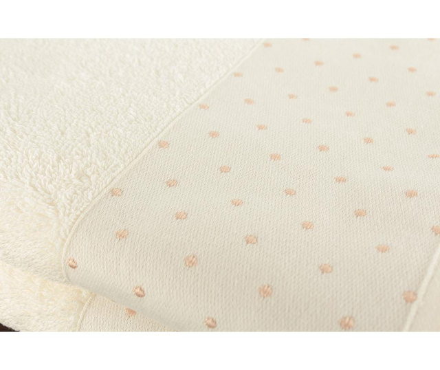 Комплект 2 кърпи за баня Polka Dots White 50x90 см