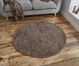 Килим Vista Circle Dark Beige 133 см