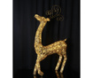 Svjetleći ukras za vanjski prostor Big Reindeer Gold