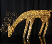 Zunanja svetlobna dekoracija Reindeer Gold