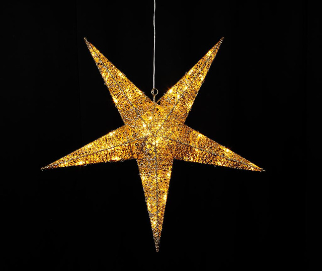 Висяща светеща декорация за екстериор Gold Star