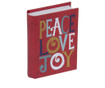 Kutija tipa knjige Pace Love Joy