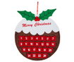 Kalendar Advent Christmas Pudding