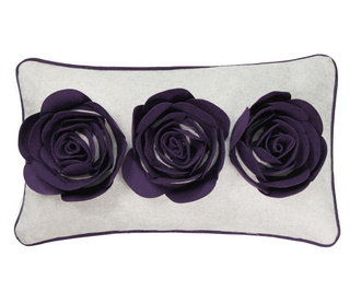 Perna decorativa Purple Rose 30x50 cm