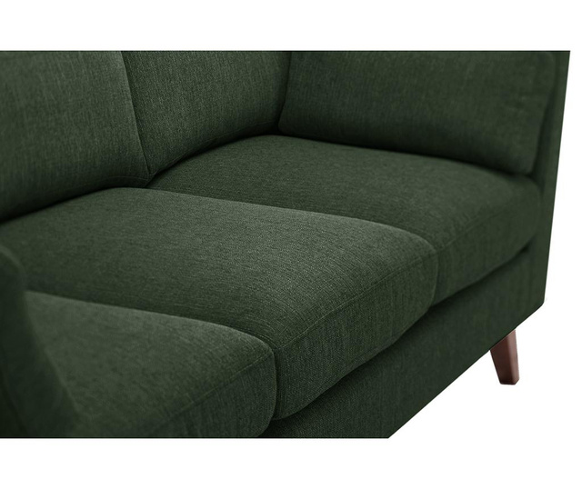 Elisa Dark Green Háromszemélyes kanapé