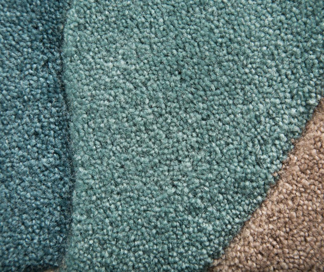 Covor Flair Rugs, Splinter Teal, 80x150 cm, poliester