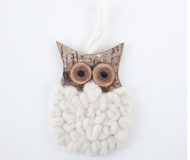 Puffy Owl 4 db Felfüggeszthető dekoráció