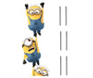 Chain Minion 2 db Ablak matrica