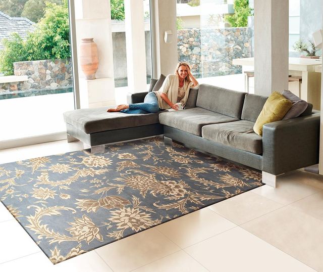 Covor Gatsby Slate 175x144 cm