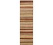 Covor Mondrian Stripes Brown 229x69 cm