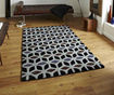 Covor Fusion Black and Grey 150x230 cm