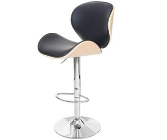 Scaun de bar Arklow Black Cream