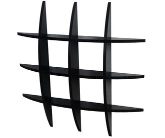 Raft de perete Toulon Smart Black