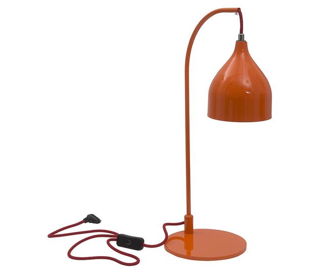 Lampa Mauro Ferretti, Hang Orange, fier, portocaliu, 13x13x50 cm