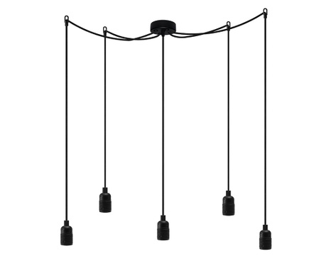 Stropna svjetiljka Long Uno Five Black