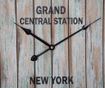 Ceas de perete Mauro Ferretti, Central Station NY, fier, 60x4x60 cm