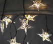 Ghirlanda luminoasa Silver Stars 135 cm
