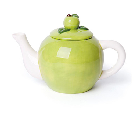 Ceainic Excelsa, Apple, ceramica, 23x13x14 cm