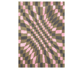 Covor Domino Pink 152x244 cm