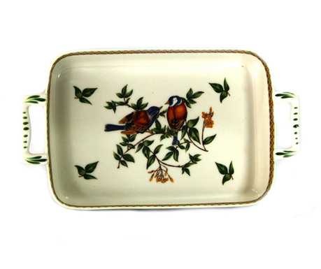Tava de copt Royal Family, Royal Bird, ceramica, 26x18x5 cm